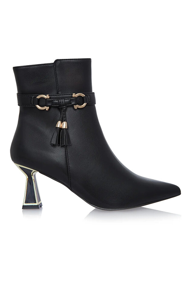 Botine Negre Toc Mic Clepsidra Comode Raymi - 1