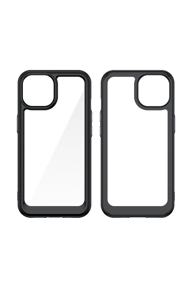 Outer Space Black Case for iPhone 15 Plus - 2