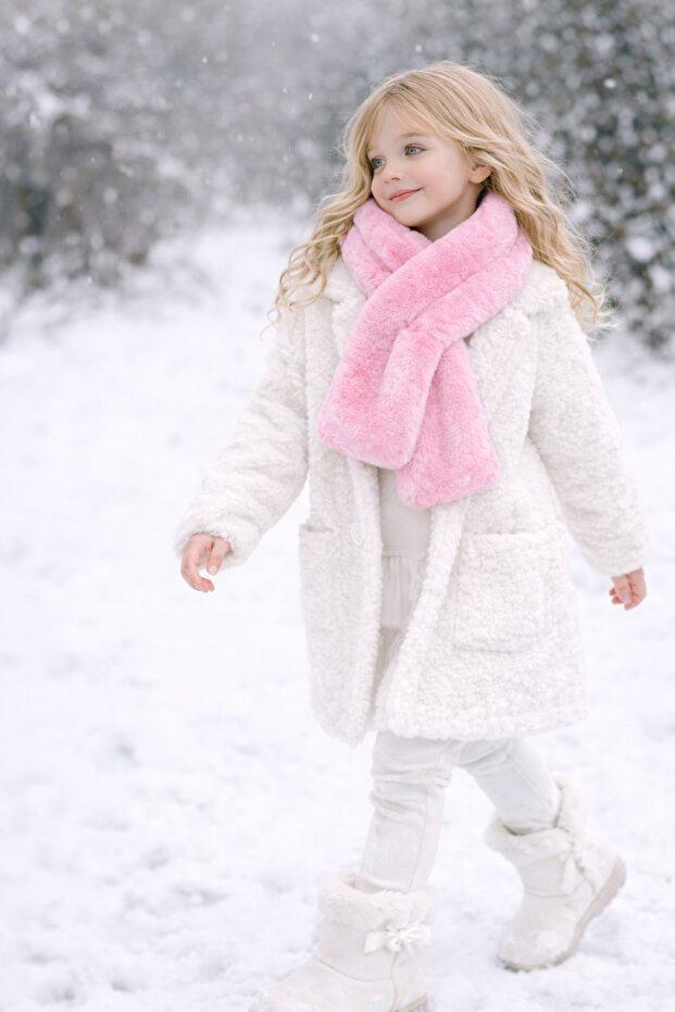 Eșarfă de pluș pentru copii - 3