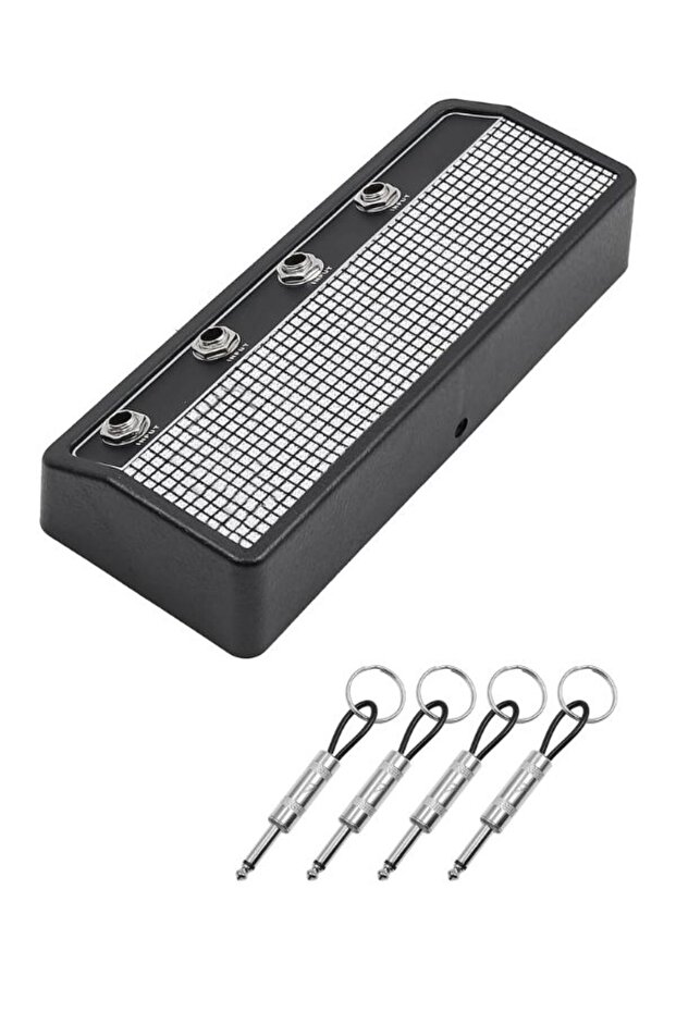 Alnicov -Electric Guitar Plug Design Key Holder – Wall Organizer