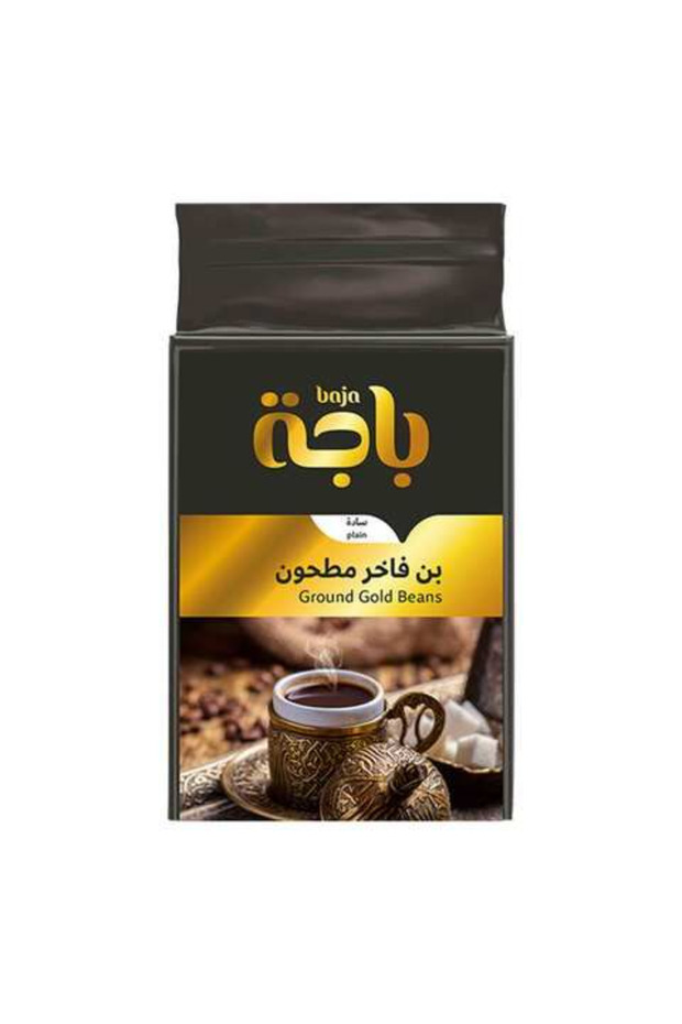 قهوة باجا الذهبية المطحونة العادية، 200 غرام