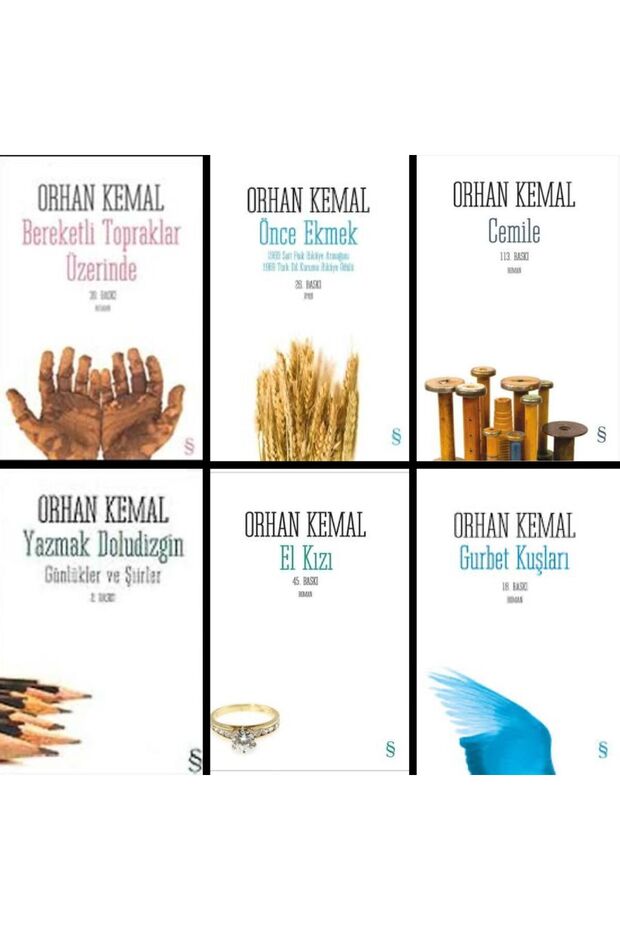 Orhan Kemal 6 Kitap Set
