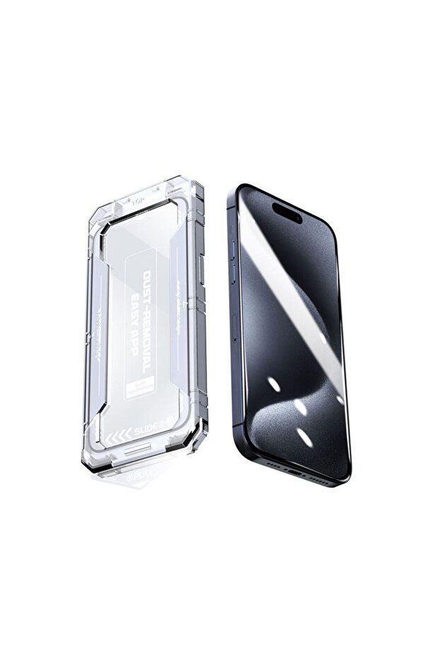 iPhone 16 Plus Glass Screen Protector - Easy Install - 2