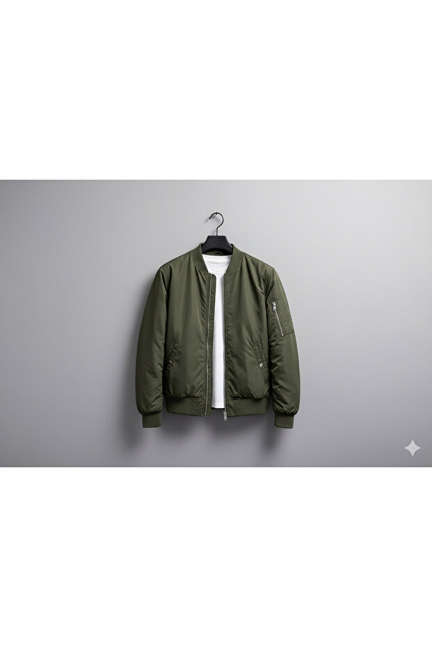 Oversize bomber ceket - 1
