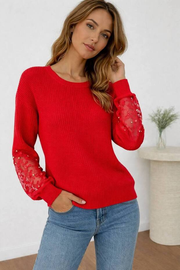 DANTEL DETAYLI KAZAK - 1