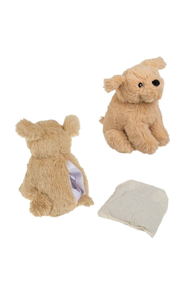 Warm Compressed Pillow with Plus Dog Pattern - 3