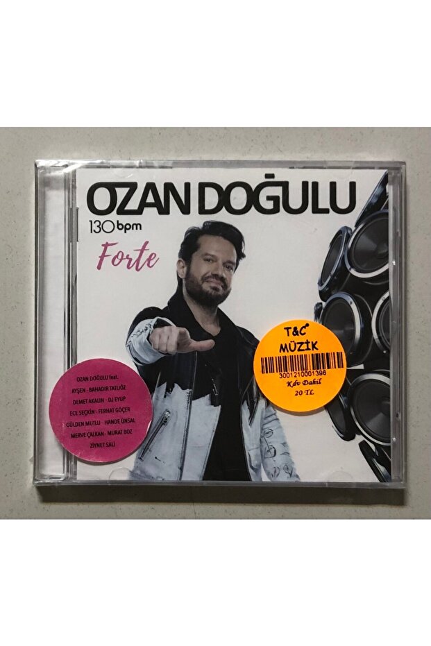 Ozan Doğulu 130bpm Forte Cd (قرص مضغوط أصلي من طبعة Zero Original Term في الجيلاتين)