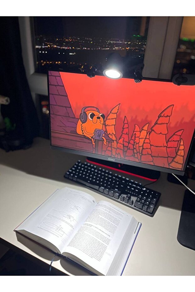 Robot Figürlü Hareketli Masa Lambası - 3