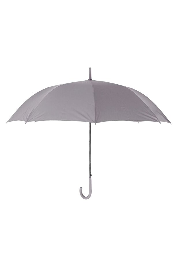 Automatic Open Cane Umbrella Gray 87cm - 2