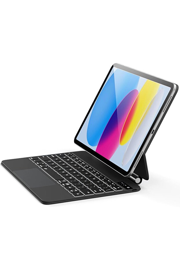 Magic Keyboard Case for iPad A16 11th Generation 2025/10th Generation 2022(11/10.9 inch), 7 Colour