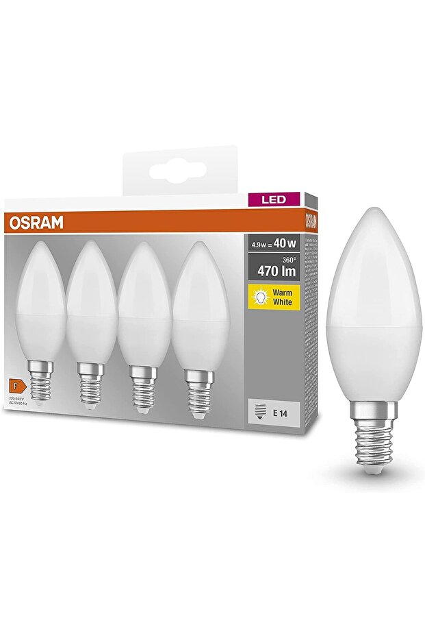 LED Base Classic B Candle Bulb