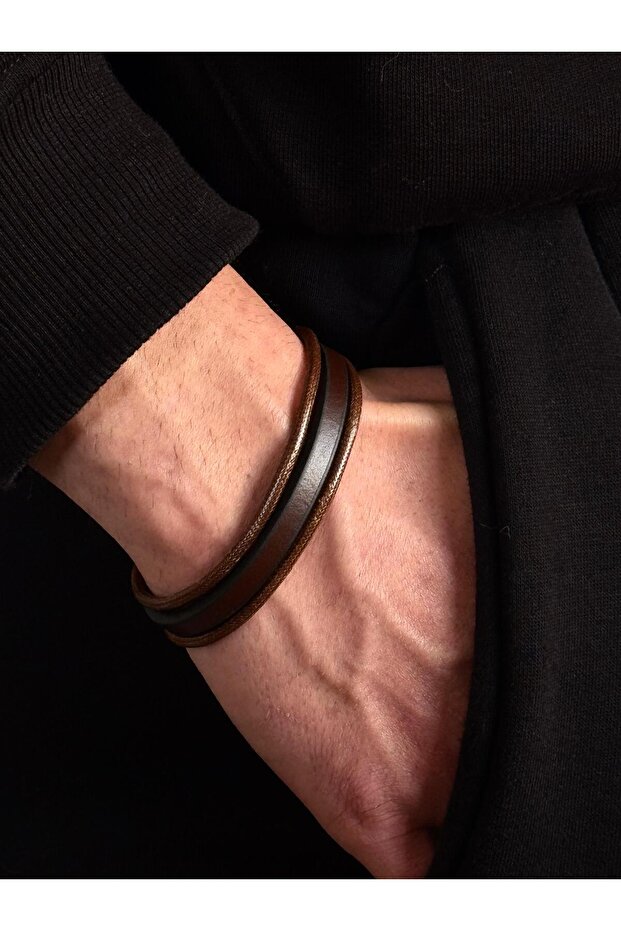 سوار جلدي للرجال BL0106