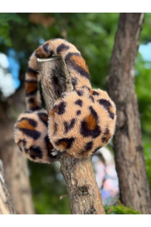 Leopard Mink Pliš slušalice - 2