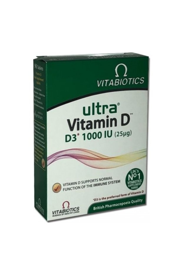 Vitamin D D3 1000Iu 96 Capsules
