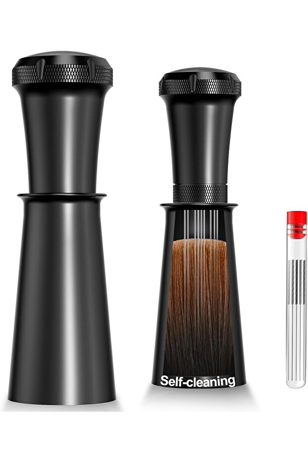 Espresso Distribution Tool Espresso Stirrer Tools for Barista, with Extra 7 Replaceable Needles