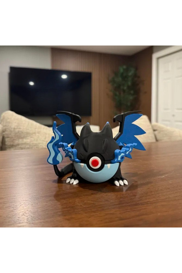 Mega Charizard X – Twist Locking Poke Ball - 1