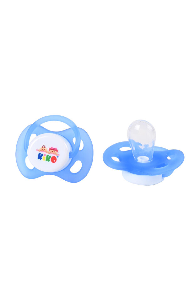 EXTRA SOFT PACIFIER WITH SILICONE-Blue