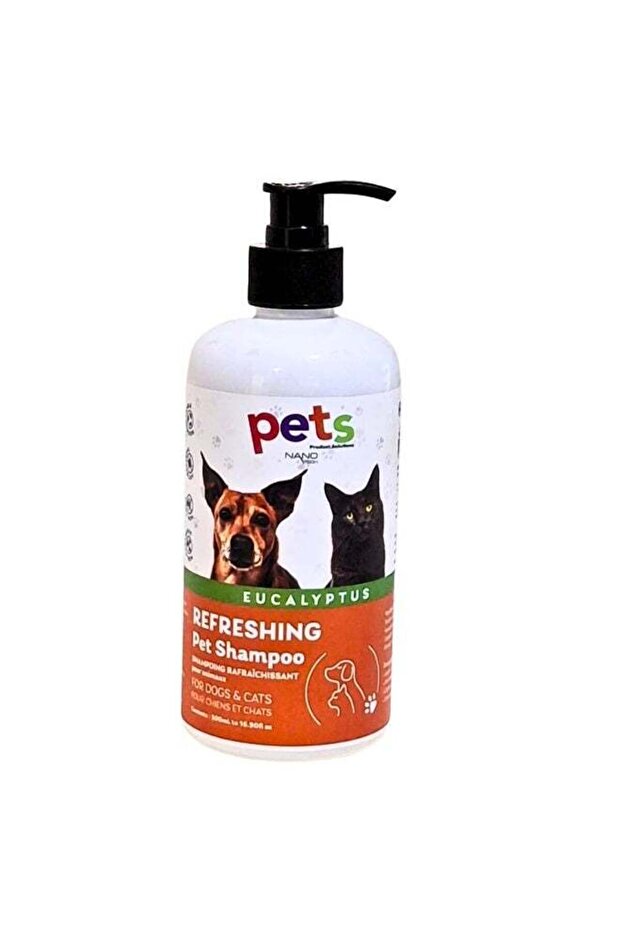 Organic Pets Shampoo 500ml – Natural Olive & Coconut Oil Formula with Eucalyptus – Gen