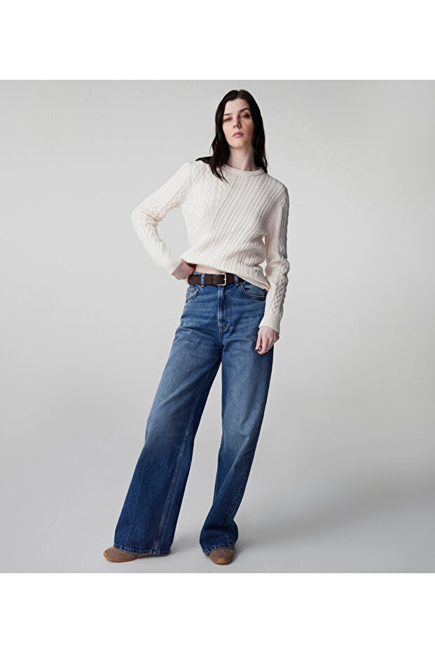 Saç örgülü triko - 2