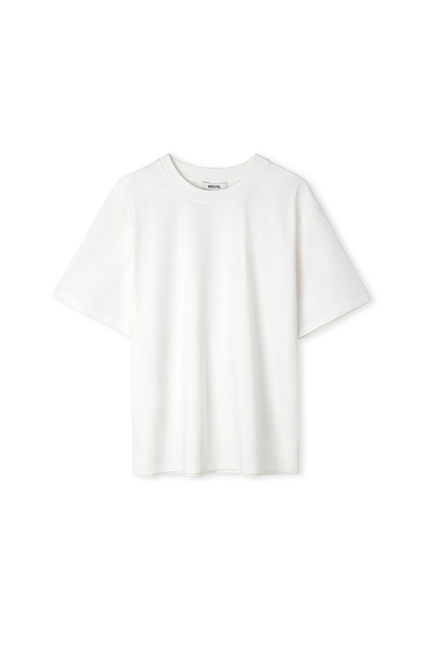 Bisiklet yaka basic tişört - 1