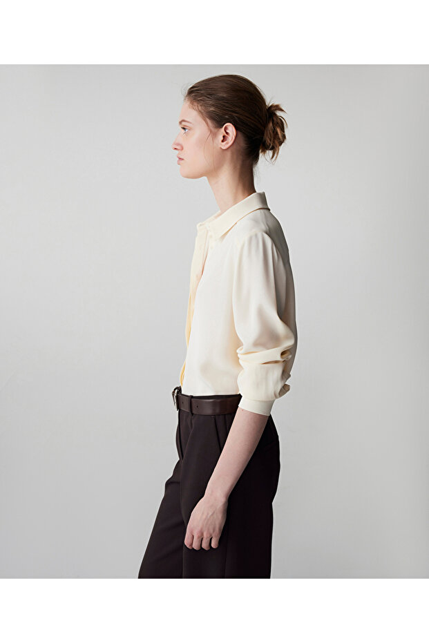 Rahat kesim basic gömlek - 6