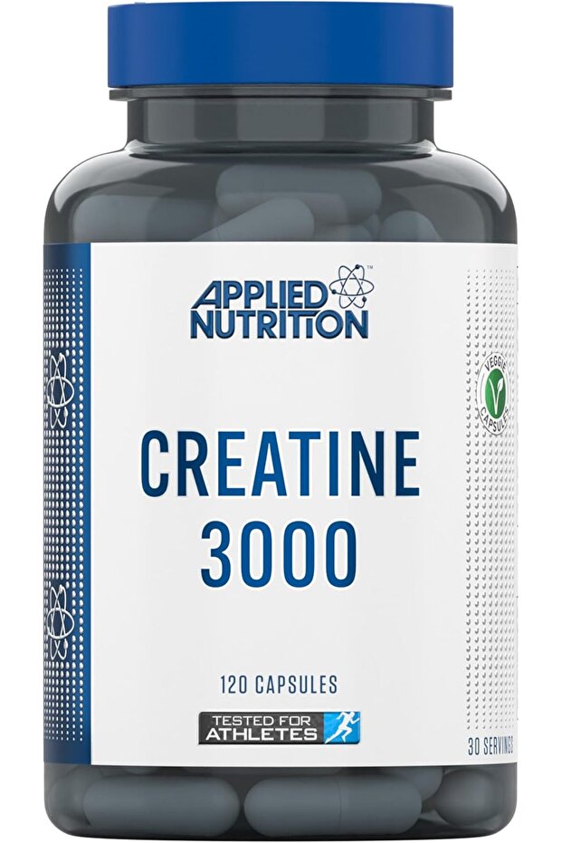 Creatine Monohydrate Capsules 3000mg Per Serving, (120 Capsules - 30 Servings)
