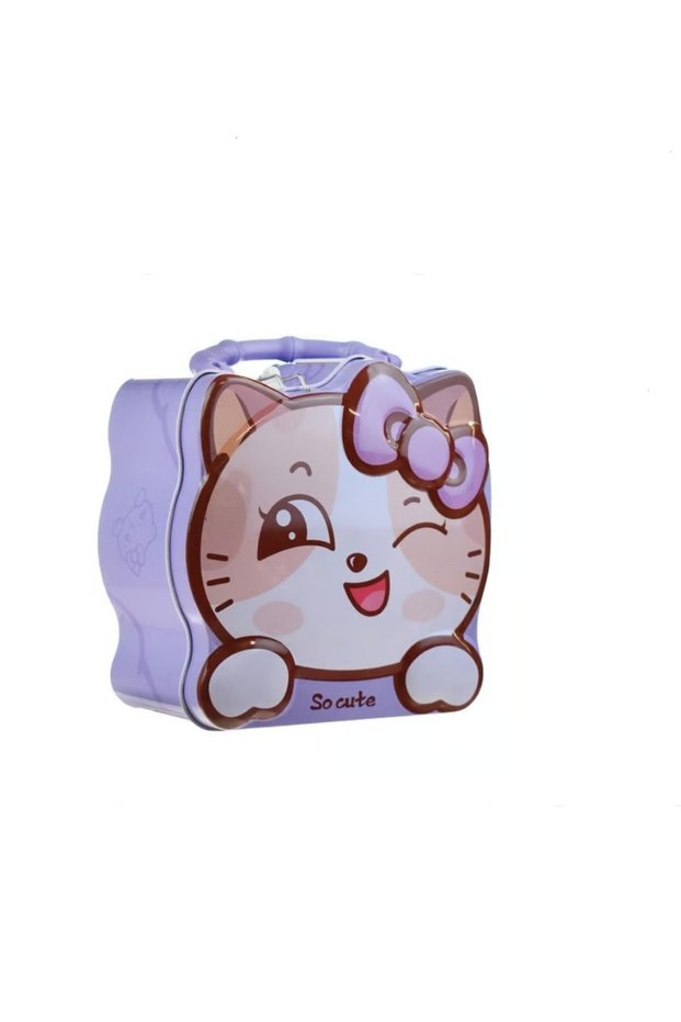14 cm Cat Piggy Bank with Cup 2878