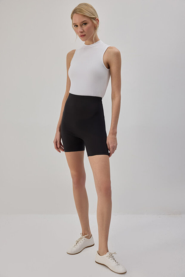 ŞARDONLU İÇLİK ŞORT - 4