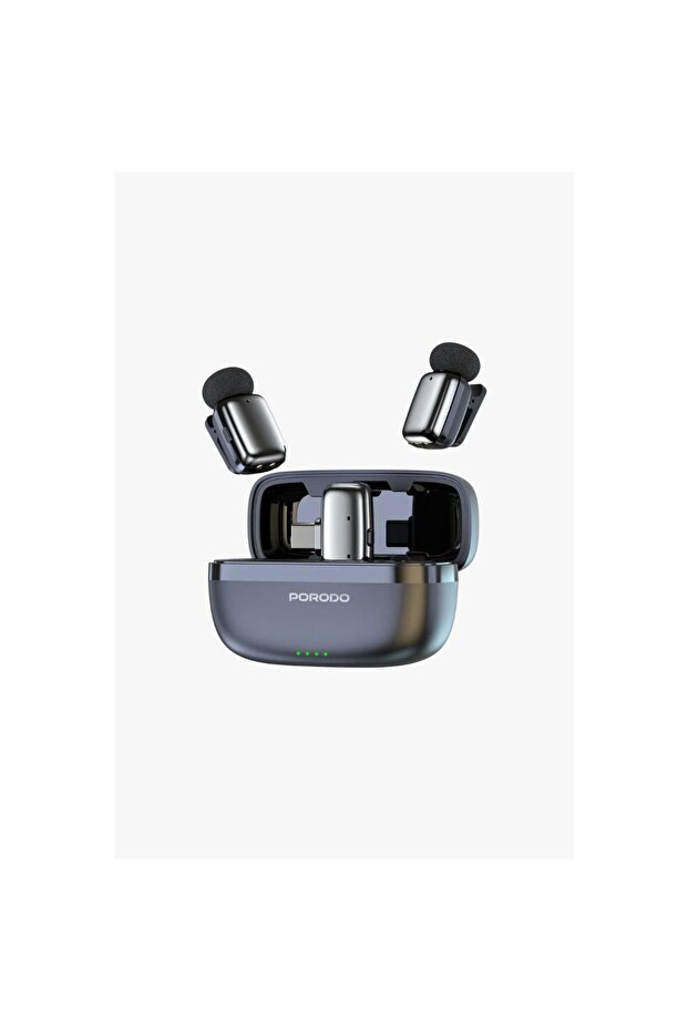 Wireless Lavalier Microphones Lightning Connector, Noise Reduction, Low-Latency, 33H Battery