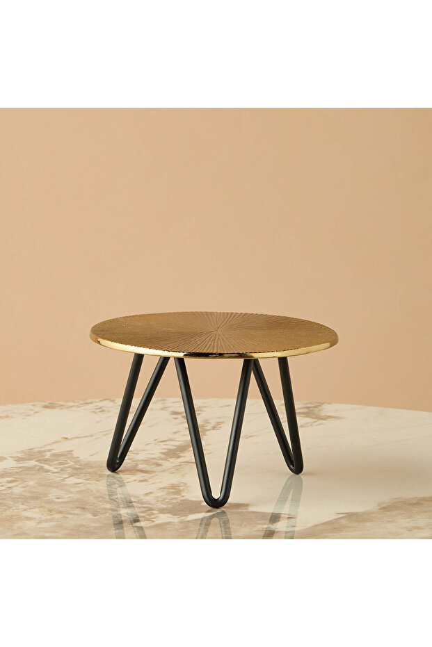 Metal Top Plant Stand - 20x13 cms