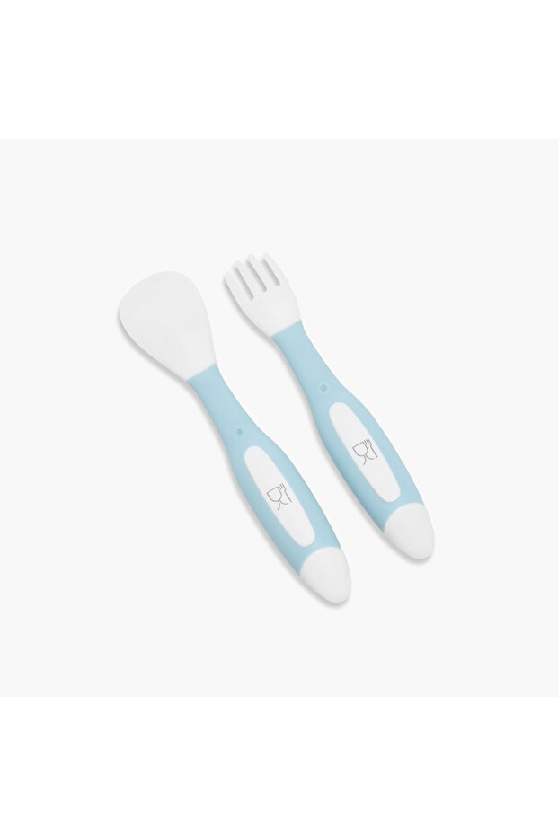 طقم ملعقة وشوكة قابلة للثني - 5