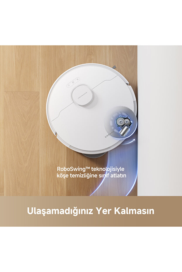 L40 Robot Süpürge Beyaz, 13.000Pa Emiş Gücü - 3