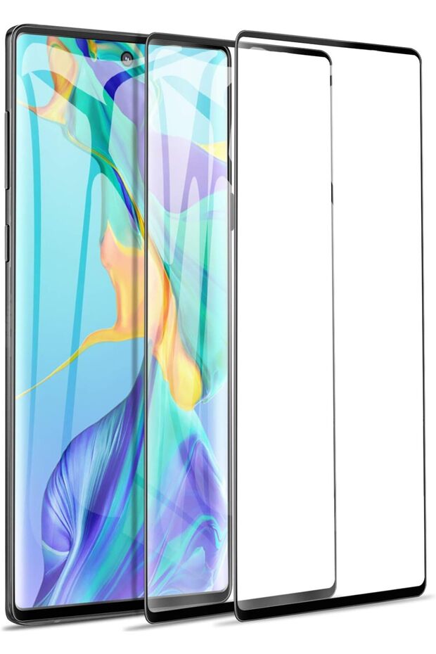 واقي شاشة لهاتف سامسونج جالاكسي نوت 10 بلس - 1