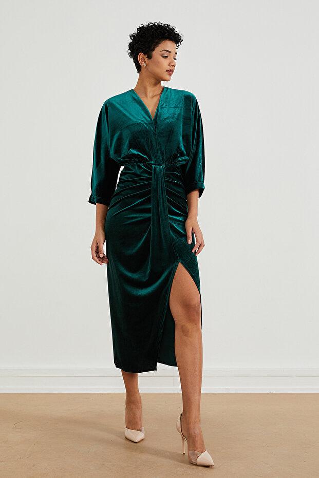 Φόρεμα - Σκίσιμο Λεπτομερές - 3