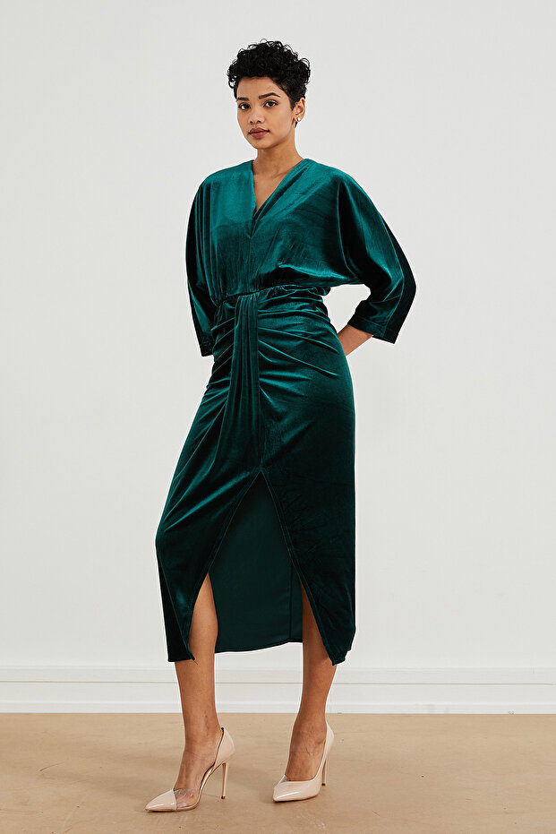 Φόρεμα - Σκίσιμο Λεπτομερές - 2