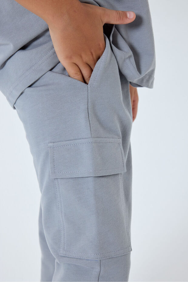 Sivi pidžama set za dečake - 3