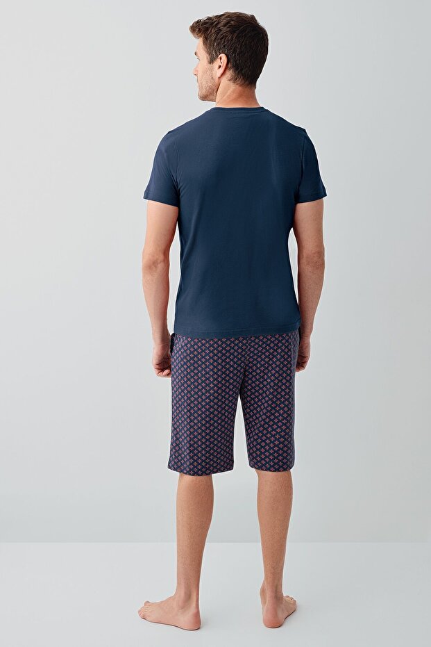 Ανδρικό Σετ Πιτζάμες Μπλε - 3