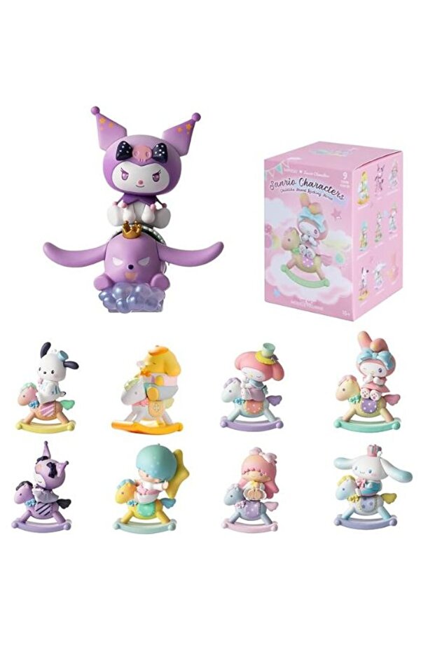 Characters Blind Box, 2.5Inch Childlike Horse Series Figures Blind Box