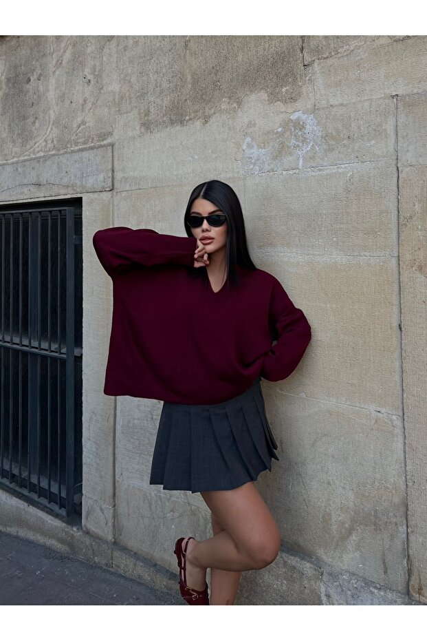 V-Neck New Season Knitwear Sweater