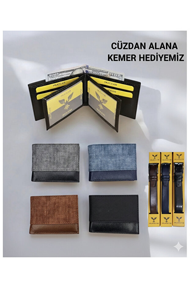 The Most Stylish Gift for Men: Muccas Wallet and Belt with Gift