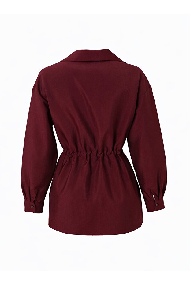 Bluz / Gömlek - Bordo - - 3
