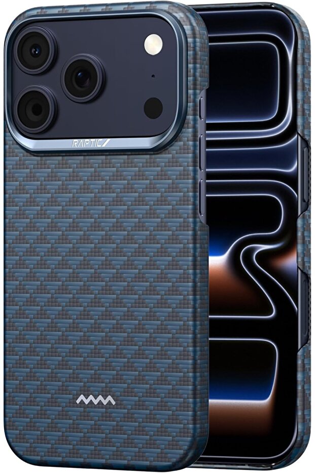 Aramid Skin for iPhone 17 PRO case MagSafe compatible Ultra Slim 1500D Aramid Fiber cover - Profound