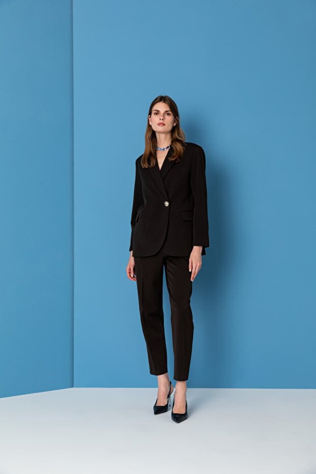 26KC008 بأزرار على الجهتين سترة - 3