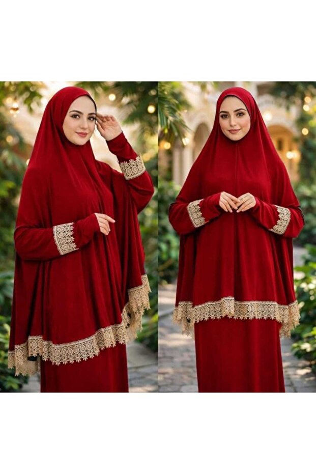 Two Piece Women's Teseettur Prayer Clothing Summer Fabric