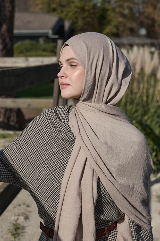 شال سلسلة آيا - كتان