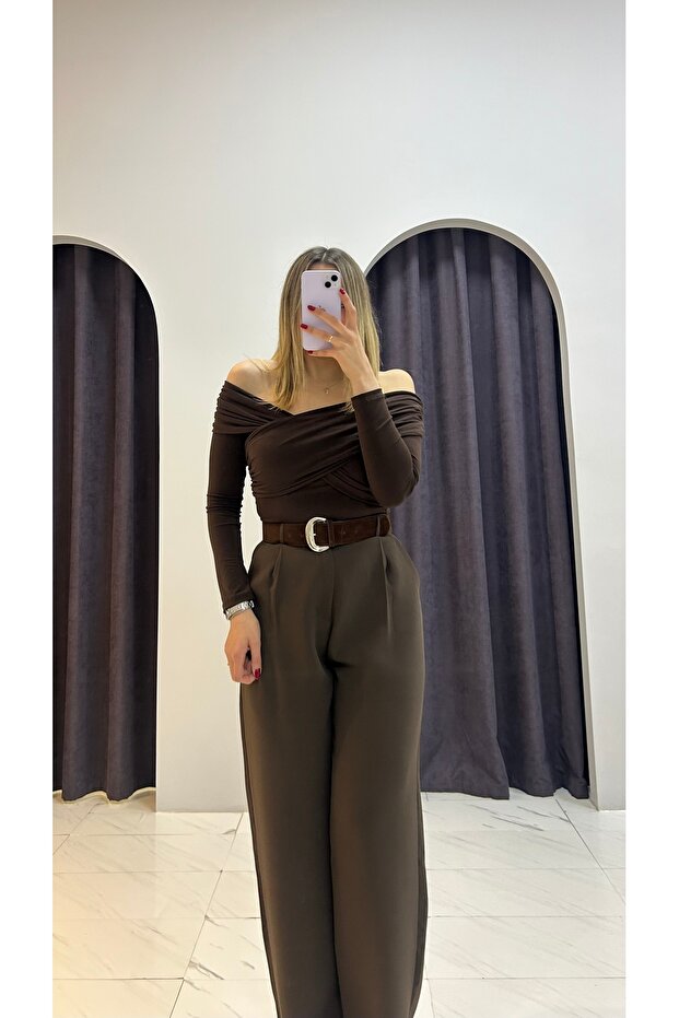 Çapraz Tasarım Bluz - 3