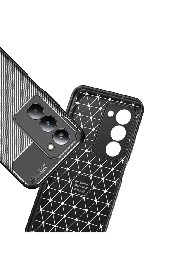 غطاء حماية سيليكون أسود لهاتف ريدمي 15 طراز CPPL - 4