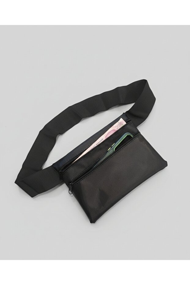 Waterproof Leather Hajj Umrah Passport Phone Waist Bag