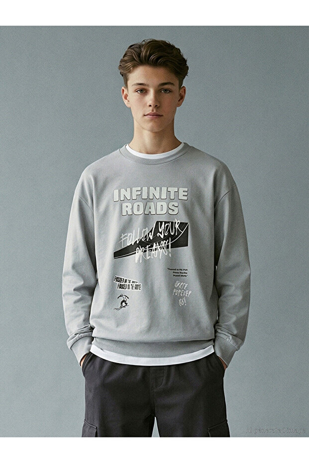 Lcw Kids Crew Neck Boys T-Shirt