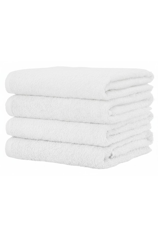 (4 Pieces) 50X90Cm Cotton Towel, Barber Towel, Hairdresser Towel, Athlete Towel, Hand Face Towel